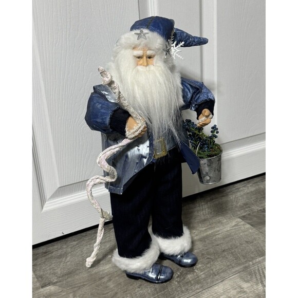 House Of Lloyd Christmas Around The World Santa Midnight Ice Father Frost 18” - Picture 2 of 5